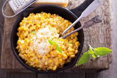 Roasted Corn on the Cob feat. Parmesan Cheese